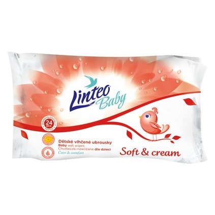 34576 linteo baby softandcream detske vlhcene obrusky 72ks