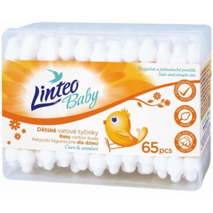 34579 linteo baby vatove tycinky 65ks