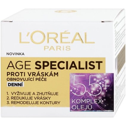 34762 loreal age specialist 55 nocny krem proti vraskam 50ml