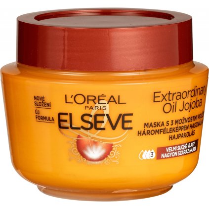 34891 loreal elseve extraordinary oil jojobaba maska na vlasy 300ml