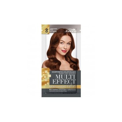Multi Effect Color farbiaci šampón 35 g 009 Orechová hnedá