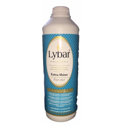 LYBAR Original Extra Shine lak na vlasy náhradná náplň 500ml