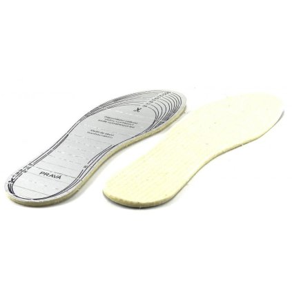 35224 mizbel shoe insoles alu vlna stielky do topanok 36 46 1 par