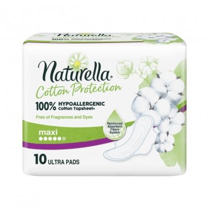 NATURELLA Cotton Protection Maxi hygienické vložky 10ks