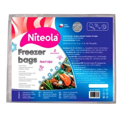 35527 niteola freezer bags vrecka do mraznicky vel 2 50ks