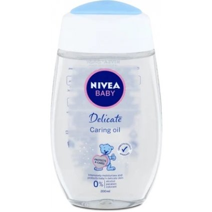 NIVEA Baby Delicate Caring Oil ošetrujúci telový olej 200ml