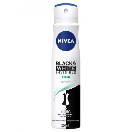 35683 nivea black and white invisible fresh deospray 150ml