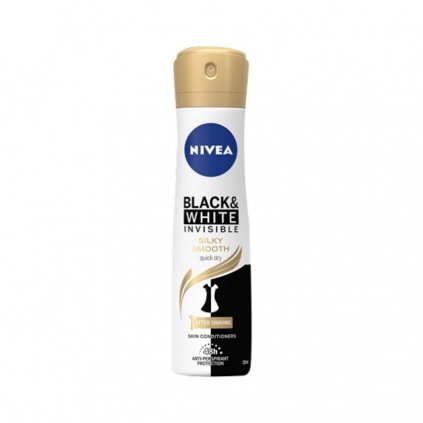 35689 nivea black and white invisible silky smooth deospray 150ml