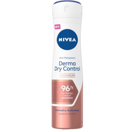 35815 nivea derma dry control maximum deospray 150ml