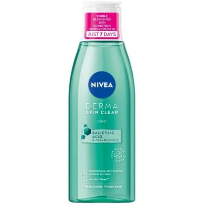 NIVEA Derma Skin Clean čistiaca pleťová voda 200ml