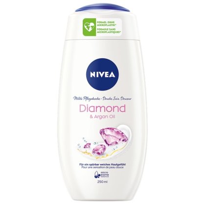 35821 nivea diamond and argan oil sprchovy gel 250ml