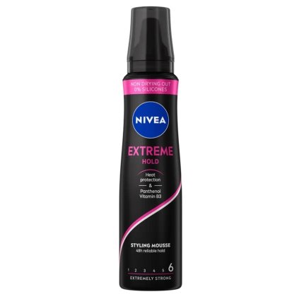 35866 nivea extreme hold 6 penove tuzidlo 150ml