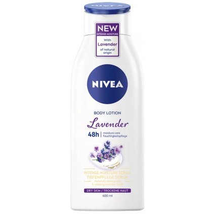 NIVEA Lavender hydratačné telové mlieko 400ml