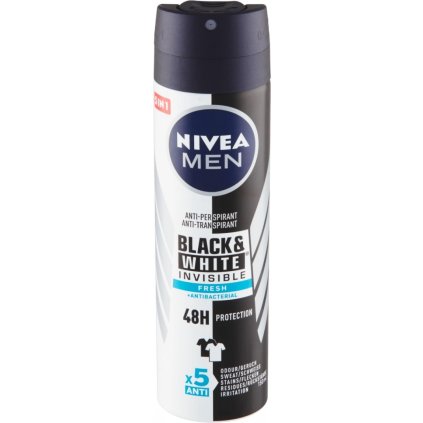 36073 nivea men black and white invisible fresh deospray 150ml