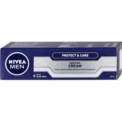 36190 nivea men protect and care shaving cream krem na holenie 100ml