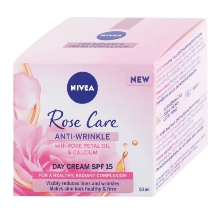 NIVEA Rose Touch denný pleťový krém proti vráskam 50ml