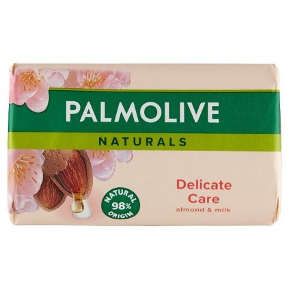 PALMOLIVE Delicate Care Almond and Milk tuhé mydlo 90g