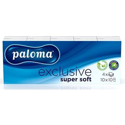 PALOMA Exclusive Super Soft hygienické vreckovky 10x10ks