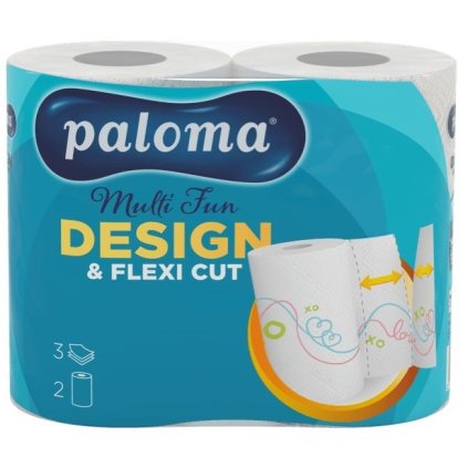 37006 paloma multi fun design and flexi cut kuchynske utierky 2ks