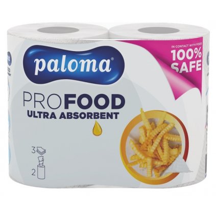 PALOMA Super Care Pro Food 3 vrstvové kuchynské utierky 2ks