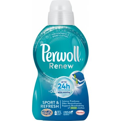 PERWOLL Renew Sport and Refresh prací gél 18 praní 990ml