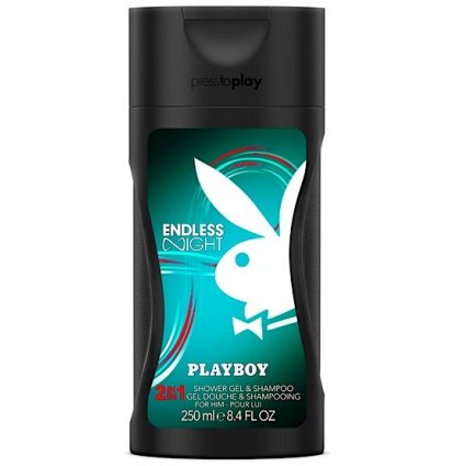PLAYBOY Endless Night 2v1 sprchový gél and šampón na vlasy 250ml