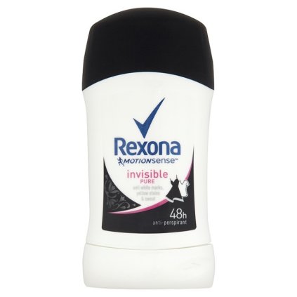 37759 rexona motionsense invisible pure antiperspirant stick 40ml