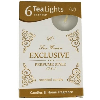 37822 santo candles 6 tea lights exclusive for woman cajova vonna sviecka 6ks