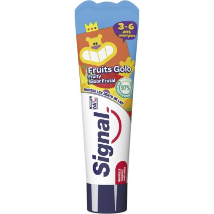 38353 signal junior fruits golo 3 zubna pasta 75ml