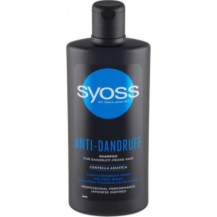 38662 syoss anti dandruff sampon na vlasy proti lupinam 440ml