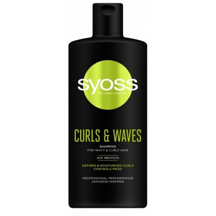38689 syoss curls and waves sampon na vlnite vlasy 440ml