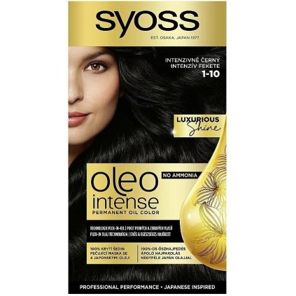 38722 syoss oleo intense permanent oil color 1 10 intenzivna cierna farba na vlasy