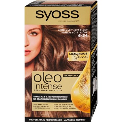 38758 syoss oleo intense permanent oil color 6 54 popolavo tmava farba na vlasy