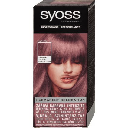 SYOSS Permanent Coloration Pantone 8.23 Levander Crystal farba na vlasy