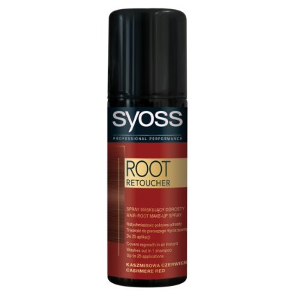 38860 syoss root retoucher korektor na odrastene vlasy cervena 120ml