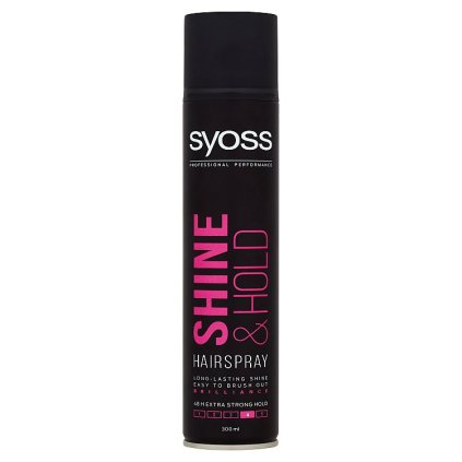 38875 syoss shineandhold 4 lak na vlasy 300ml