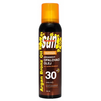 VIVACO Sun Argan Bronz Oil SPF30 opaľovací olej 100ml