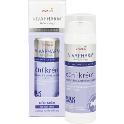 VIVAPHARM Kozie mlieko očný krém 50ml