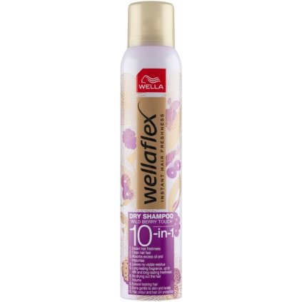 WELLAFLEX Dry Shampoo Hairspray Wild Berry Touch suchý šampón 180ml