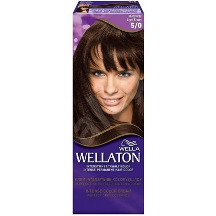 WELLATON Intense Color Cream 5/0 svetlo hnedá farba na vlasy