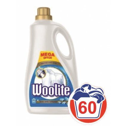 WOOLITE Extra White Brilliance prací gél 60 praní 3,6L