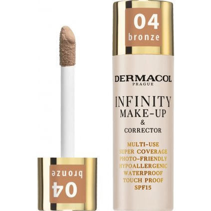 40138 dermacol infinity make up corrector 04 bronze 20g