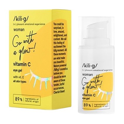 40153 1 kilig go with a glow vitamin c regeneracny ocny gel 15ml
