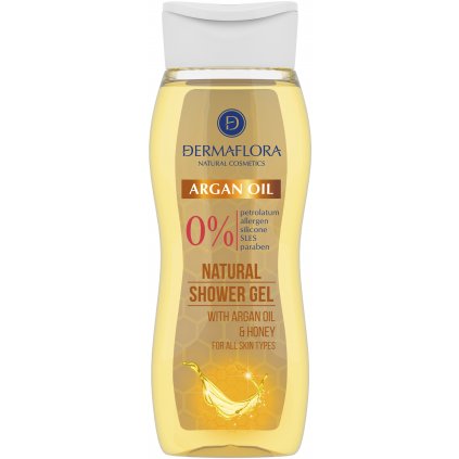 DERMAFLORA Argan Oil & Honey sprchový gél 250ml