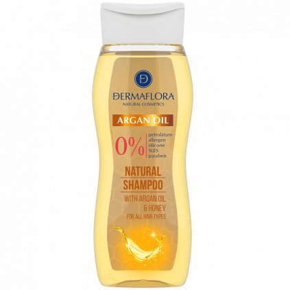 DERMAFLORA Argan Oil & Honey šampón na vlasy 250ml