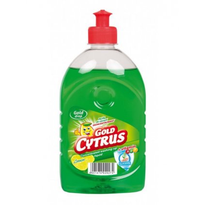 GOLD DROP Gold Lemon prípravok na umývanie riadu 500ml