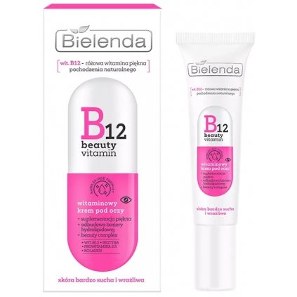 BIELENDA B12 Beauty Vitamin očný krém 15ml