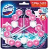 DOMESTOS Clean and Fresh Power 5 Pink Magnolia wc blok 3x55g