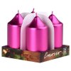 31342 emocio valec metalicke adventne sviecky 40x75mm malinova 4ks