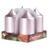 31345 emocio valec metalicke adventne sviecky 40x75mm staroruzova 4ks